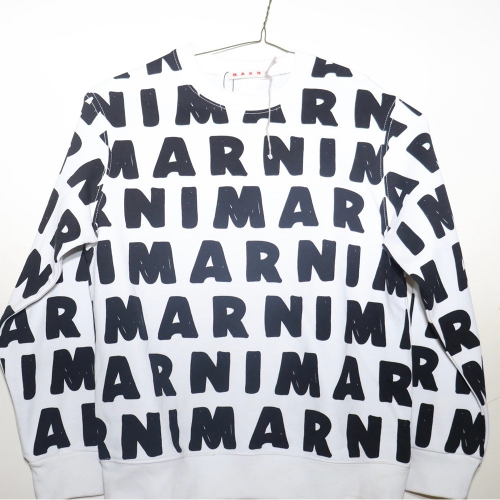 Marni Black and White Men's Sweater